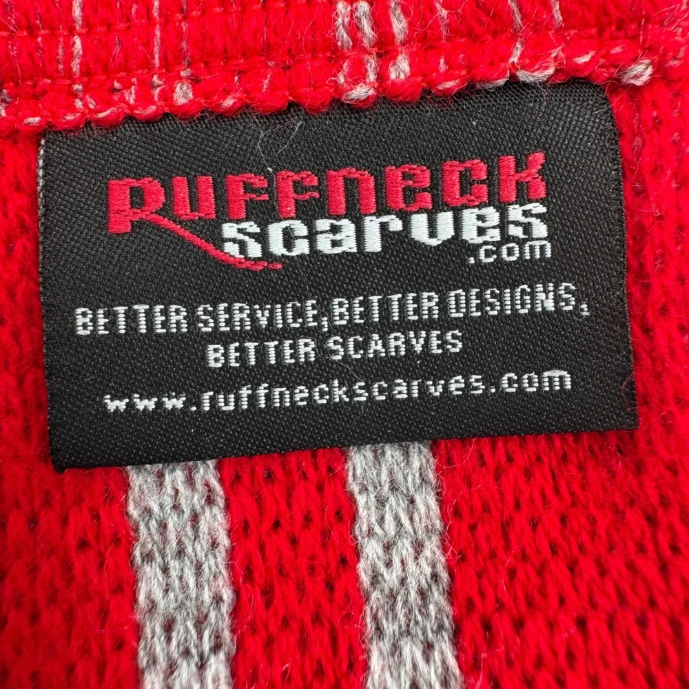 Daimler Portland‎ Timbers Knit Scarf Red Gray Logo Acrylic Made in Turkey